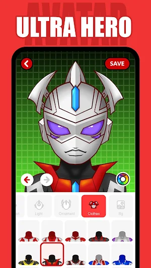 UltraHero Avatar Maker Screenshot 3