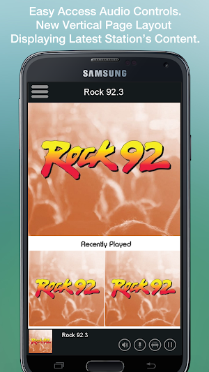 Rock 92.3 Screenshot 1