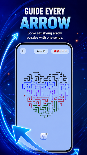 Arrow Puzzle Game offline Screenshot 0