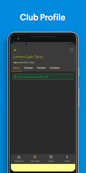 Lemon Gym Estonia Screenshot 1