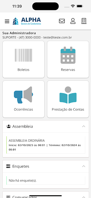 Alpha Gestora de Condomínios Screenshot 2