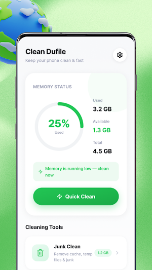 Clean Dufile Screenshot 0