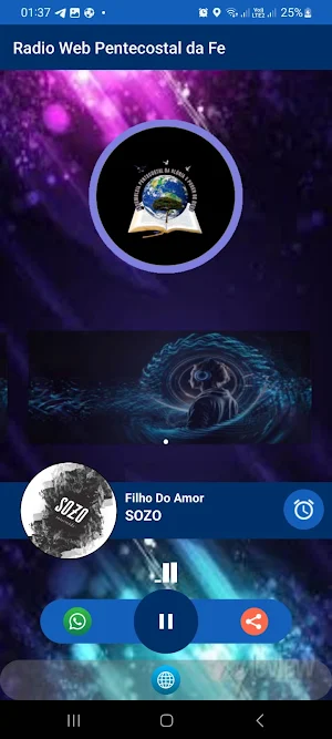 Rádio Web Pentecostal da Fé Screenshot 0