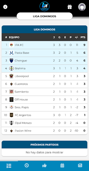 LIGA MÁSTER Screenshot 0