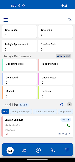 Indore mahavidyalaya OAP Screenshot 0