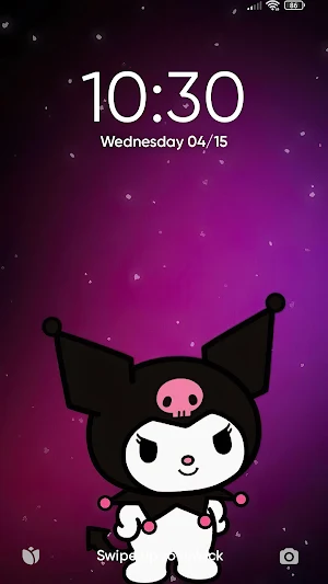 Cute Kuromi Wallpaper Melody Screenshot 0