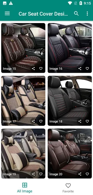 Car Seat Cover Design Ideas Screenshot 2