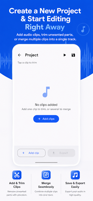 Audio Cutter & Merger Screenshot 1