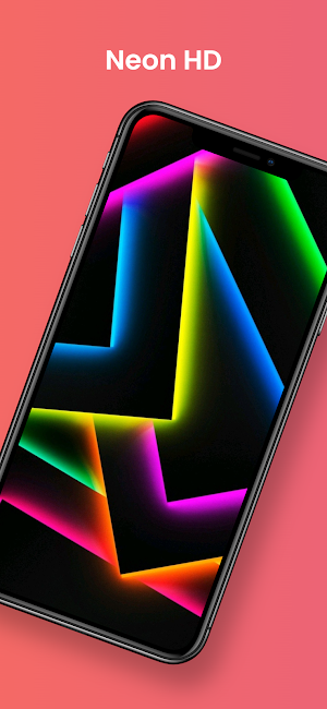 Wallcraft Cute Neon Wallpaper Screenshot 0