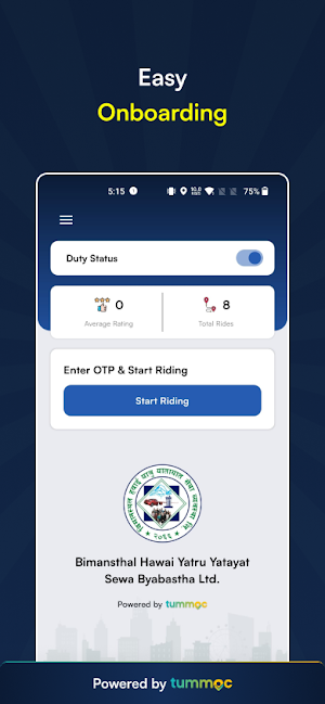 Nepal Airport Taxi Driver app Screenshot 1