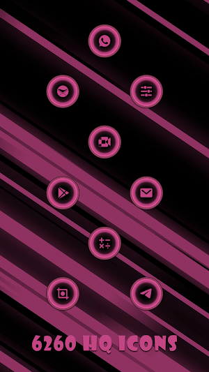 Fractals Pink Icons Screenshot 2