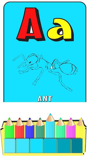 Drawing for kids - Learn ABC! Screenshot 0