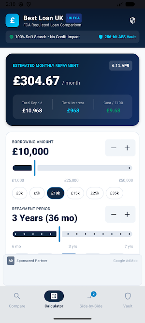 Student Loan UK Plan Screenshot 1