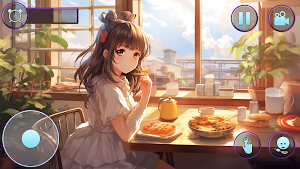 Anime High School Girl Sim 3D Screenshot 0