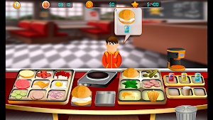 Fast Food & Cooking Tycoon Screenshot 1