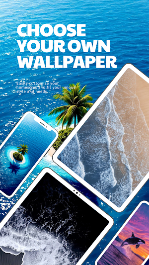 Ocean Aesthetic Wallpaper 4K Screenshot 1