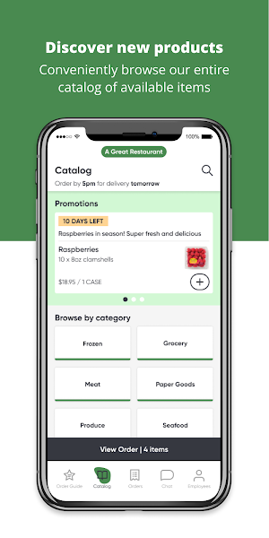 Guardados Food Service Screenshot 1