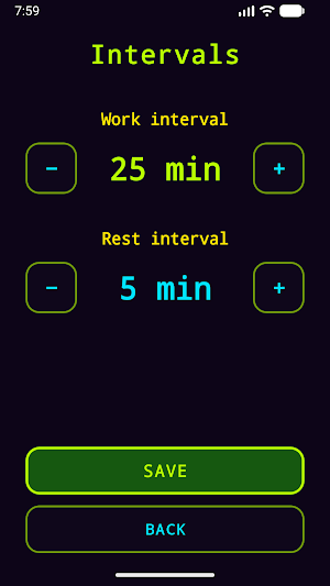 Lucky Timer Screenshot 2
