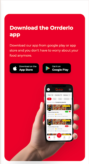 Orrderlo - Food Delivery Screenshot 1