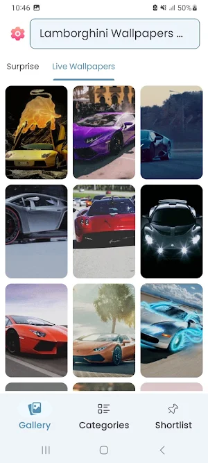 Lamborghini Wallpapers HD Screenshot 3