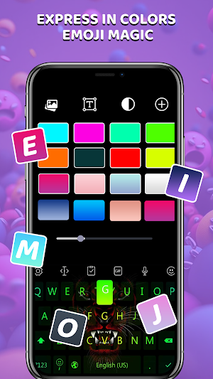 iOS Emoji Keyboard Pro 2024 Screenshot 1