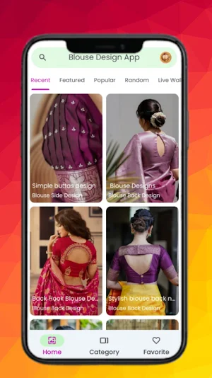 Blouse Design App Screenshot 1