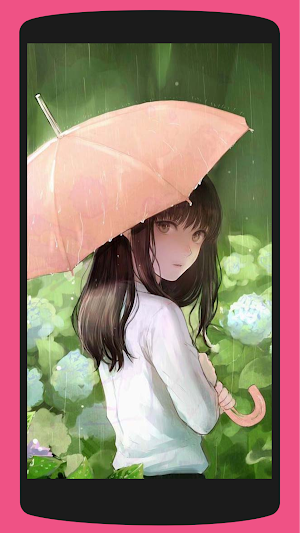 Kawaii Anime Girl Wallpaper HD Screenshot 2