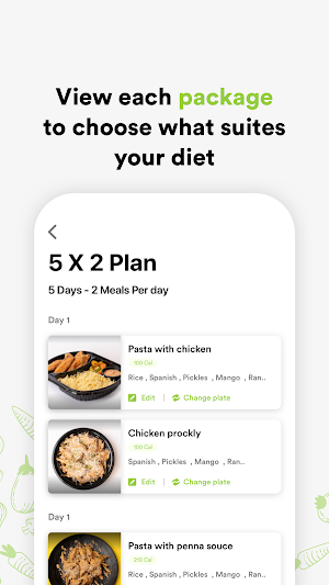 7Diets Screenshot 2