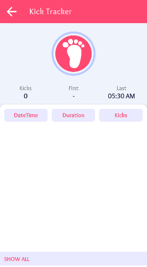 Pregnancy and Baby Tracker Screenshot 3