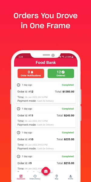 FoodBank DeliveryBoy Screenshot 0