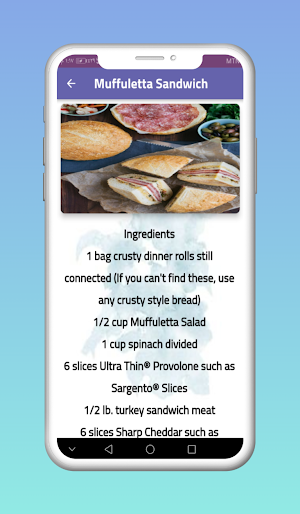 Camping Meals Screenshot 3