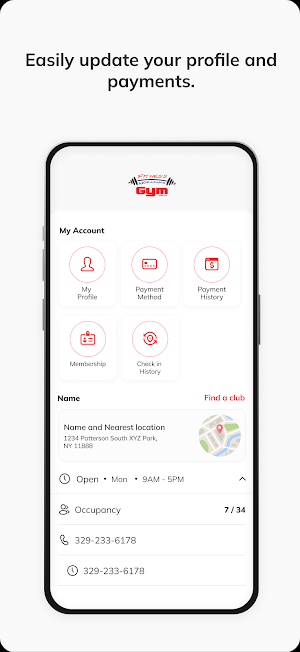 Fitness Worldwide Gym Screenshot 2