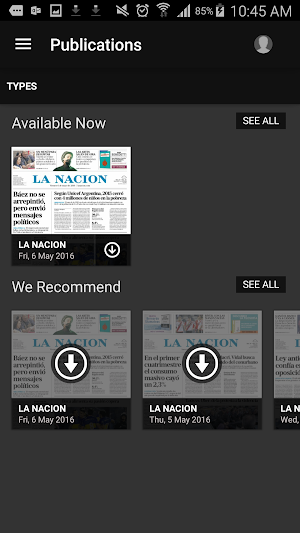 Kiosco LA NACION Screenshot 0