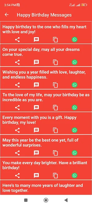 Sakonnin Soyayya 1000 Love SMS Screenshot 3
