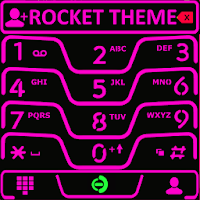 Theme Neon V3 Pink RocketDial