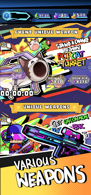 Turret Boi: Pew Survivor! Screenshot 1