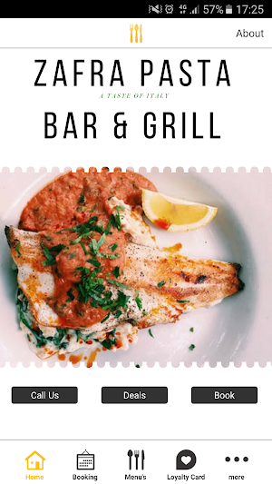 Zafra Pasta Bar & Grill Screenshot 0
