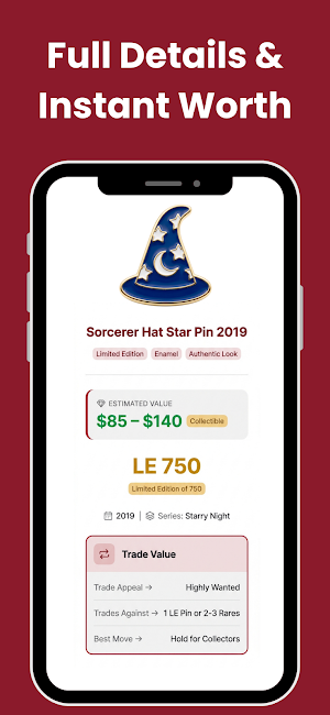 Pin Value: Trading Pin Scanner Screenshot 1