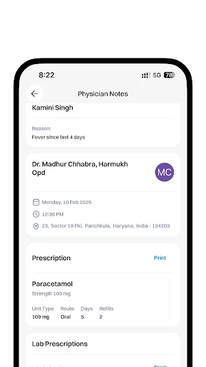 Kalster Patient Screenshot 3
