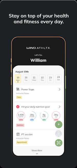 WIND ATHLTX Screenshot 2