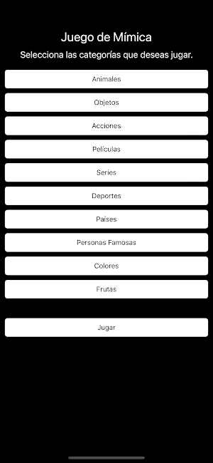 Juego de Mímica Screenshot 1