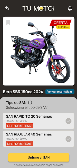 TuMoto.app Screenshot 0