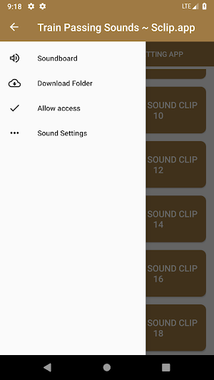 Train Passing Sound Collections ~ Sclip.app Screenshot 3