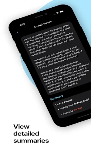 Dizzy Exam Guide Screenshot 2