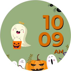 Halloween Watch Face TS11 Screenshot 1