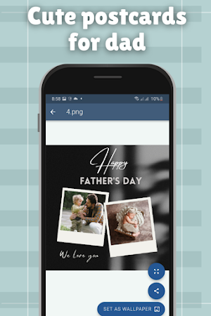 Happy dad day with cards Screenshot 3