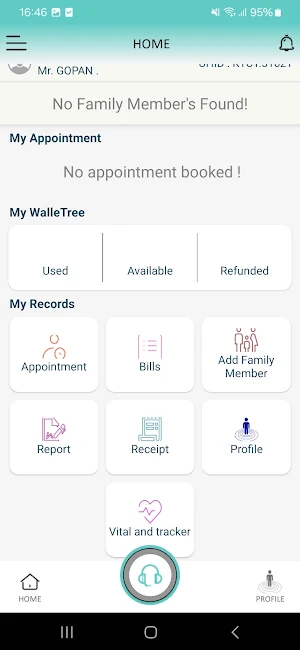KTCT Patient Portal Screenshot 2