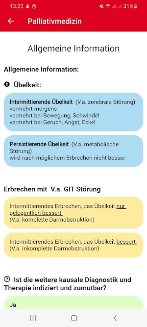 OEGARI Palliativ APP Screenshot 1