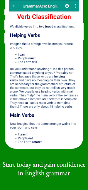 English Grammar for All Levels Screenshot 3