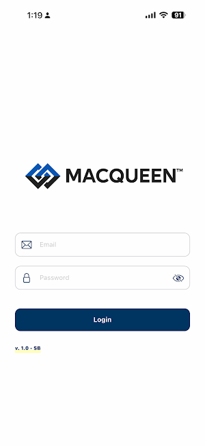 MacQueen Service App Screenshot 0